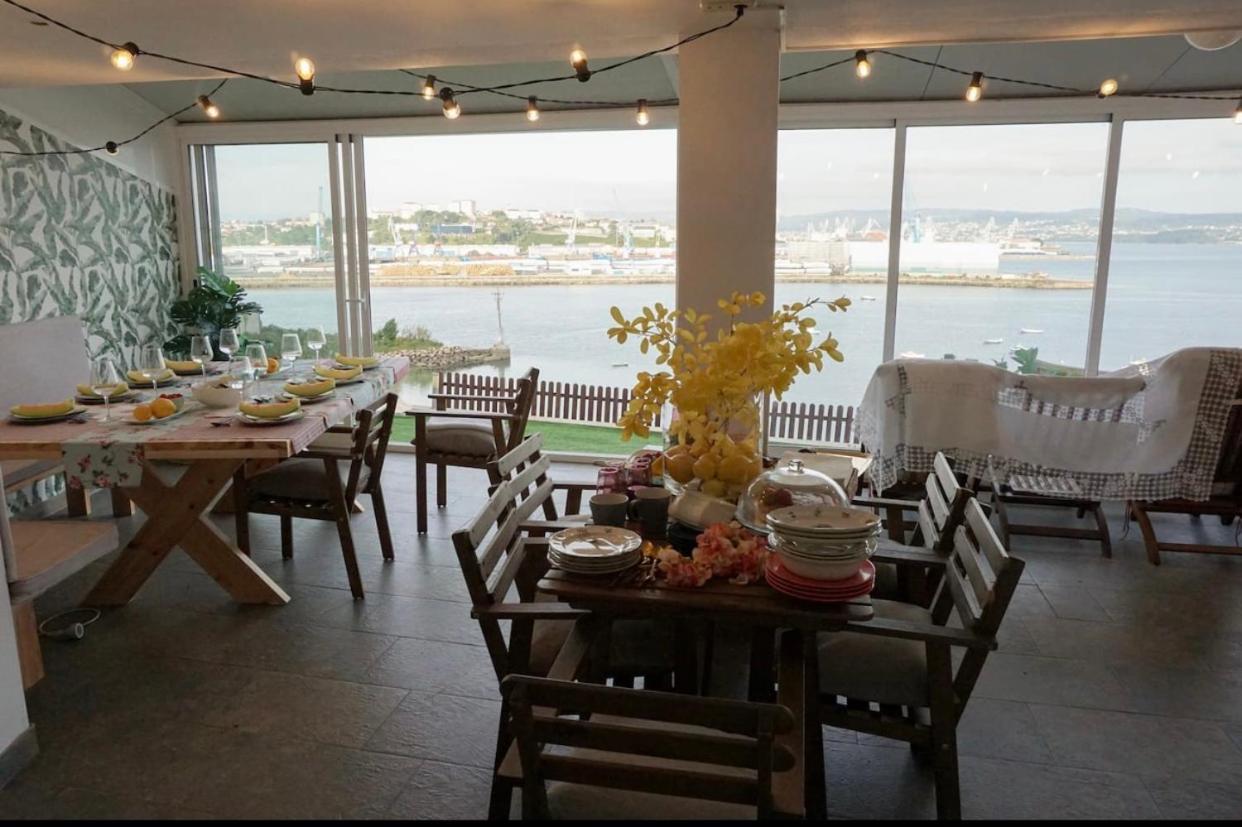 Grana Beach Ferrol Corunha Exterior foto
