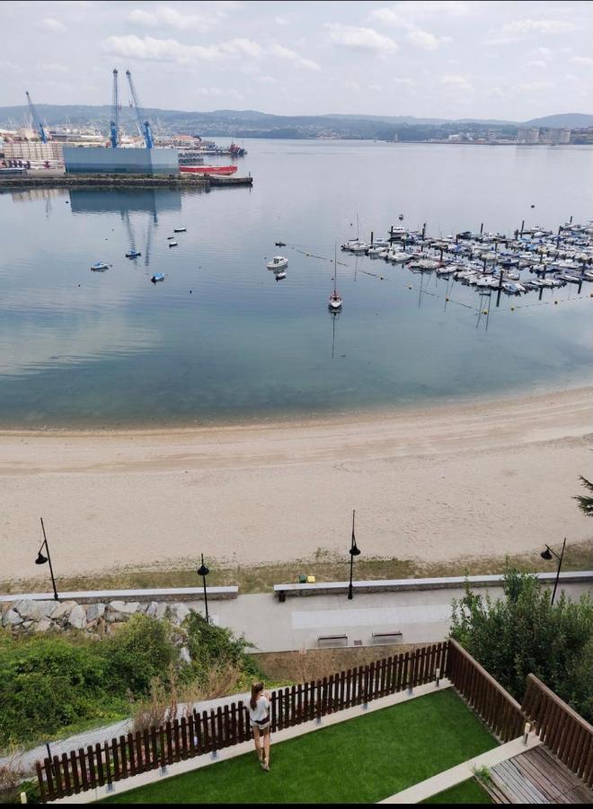 Grana Beach Ferrol Corunha Exterior foto