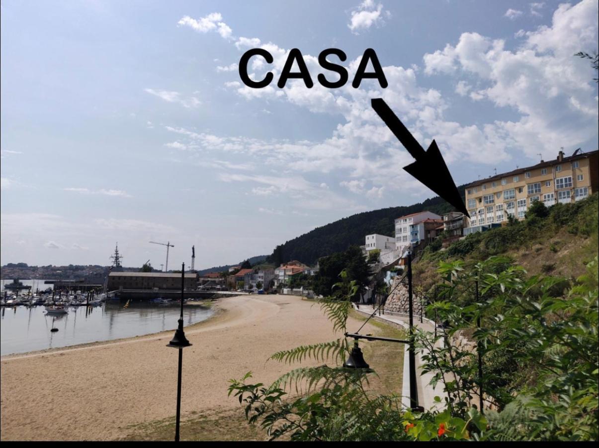 Grana Beach Ferrol Corunha Exterior foto