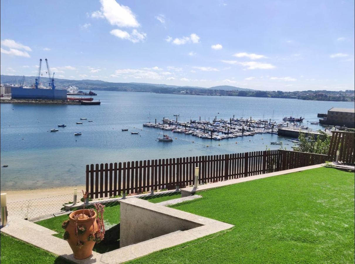 Grana Beach Ferrol Corunha Exterior foto